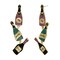 New Year's Eve Bottle Drop Festive Costume Earrings Jewelry for Women